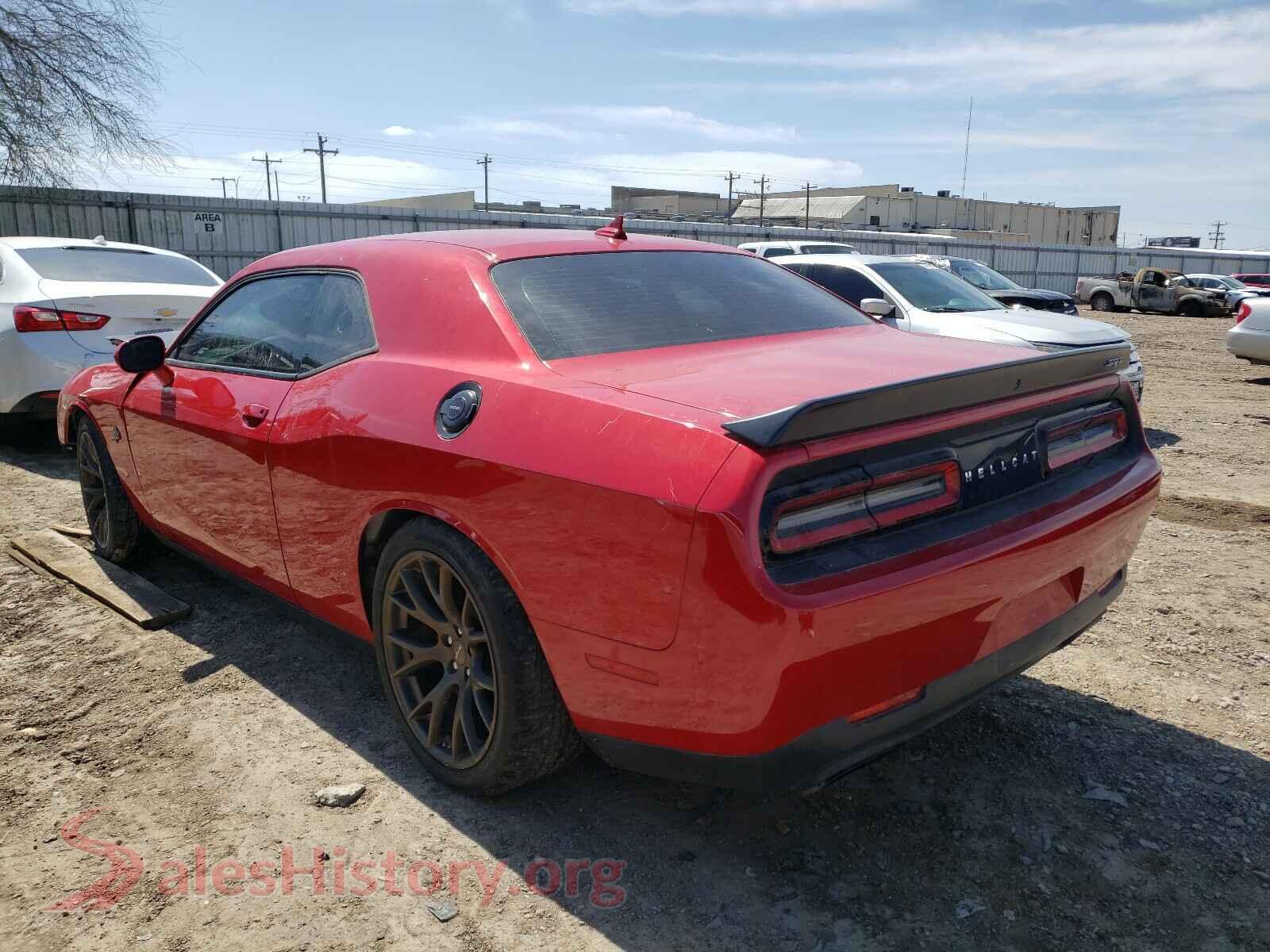 2016 DODGE CHALLENGER VIN 2C3CDZC93GH130526, right side view