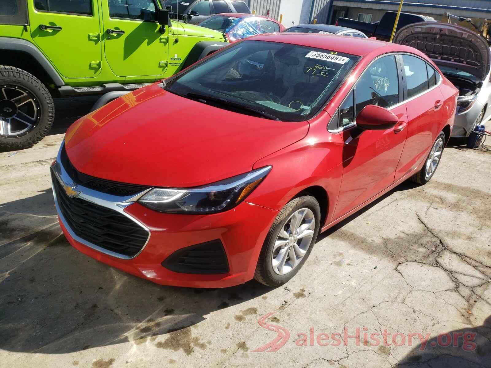 1G1BE5SM7K7110621 2019 CHEVROLET CRUZE