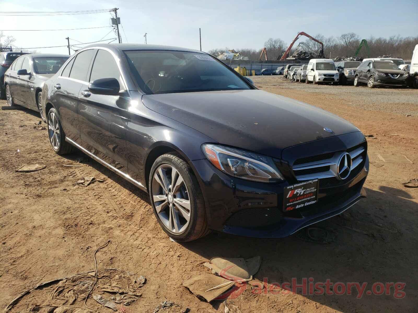 55SWF4KB6HU179154 2017 MERCEDES-BENZ C-CLASS