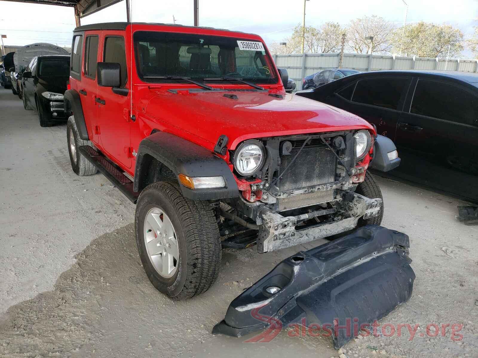 1C4HJXDG8KW661176 2019 JEEP WRANGLER