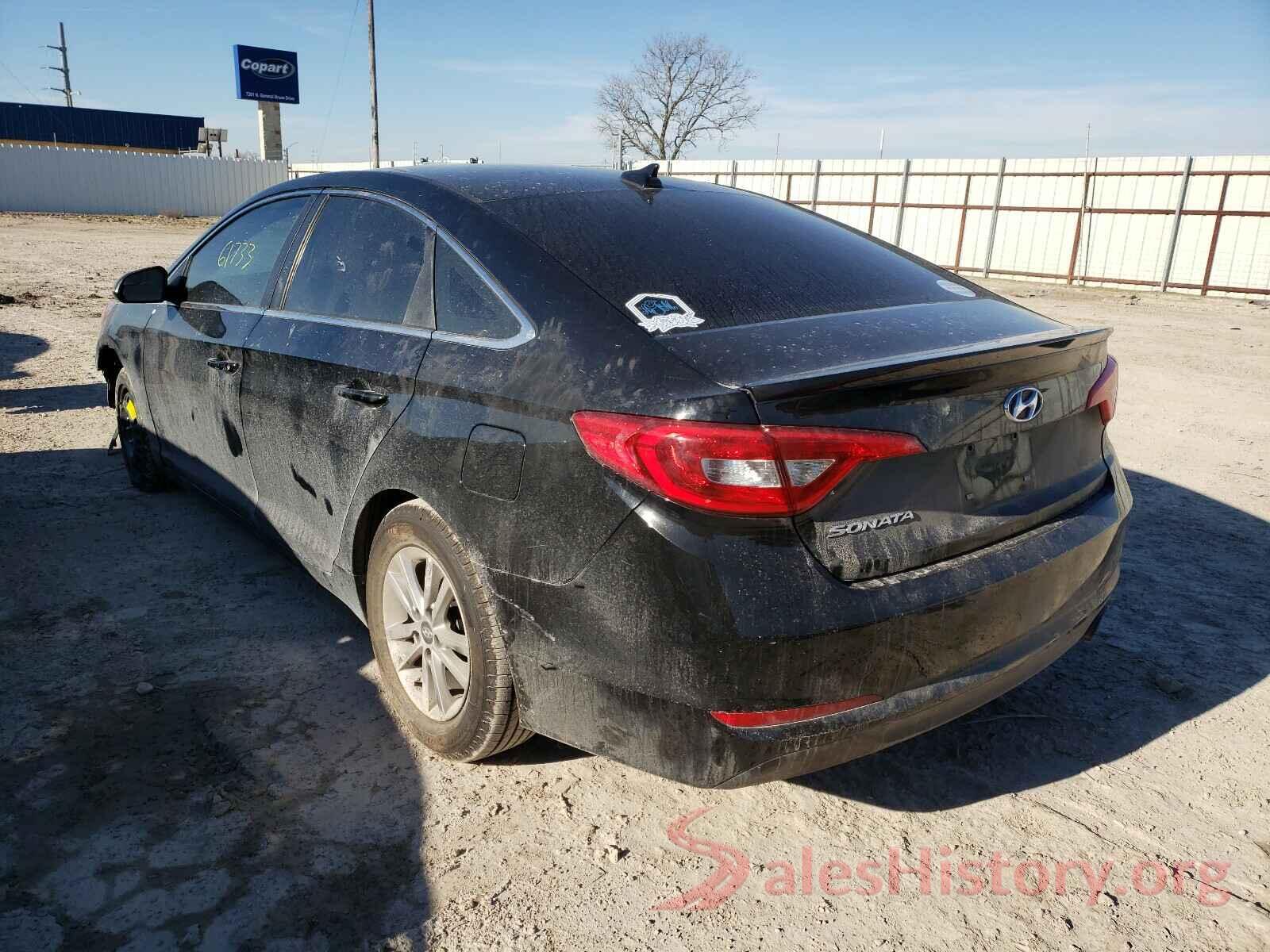 5NPE24AF2HH522847 2017 HYUNDAI SONATA