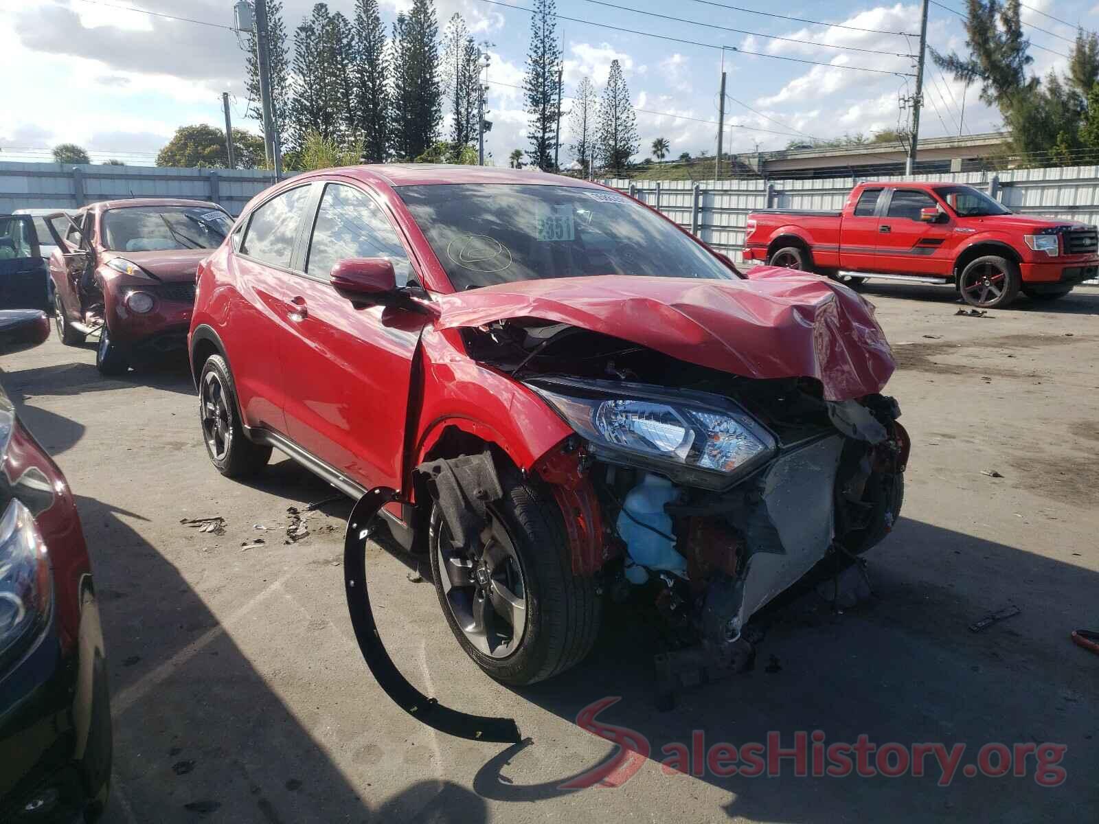 3CZRU5H5XJM707222 2018 HONDA HR-V