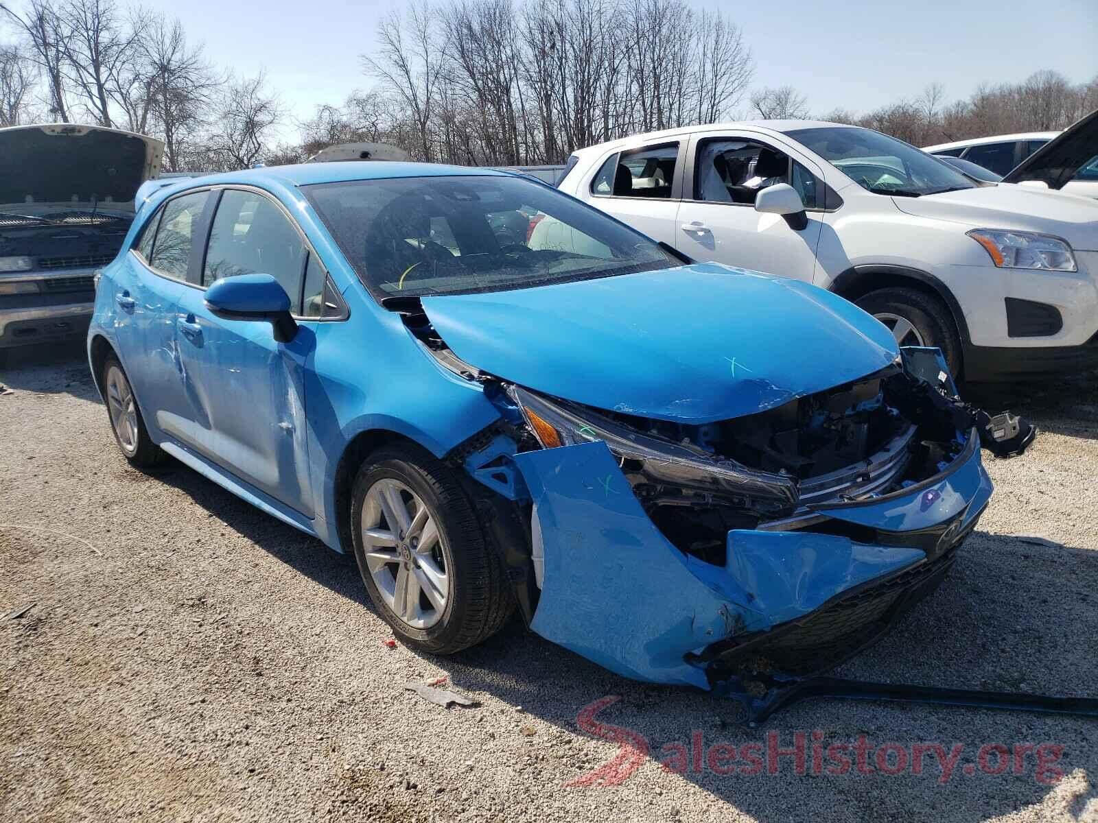 JTNK4RBEXK3040707 2019 TOYOTA COROLLA