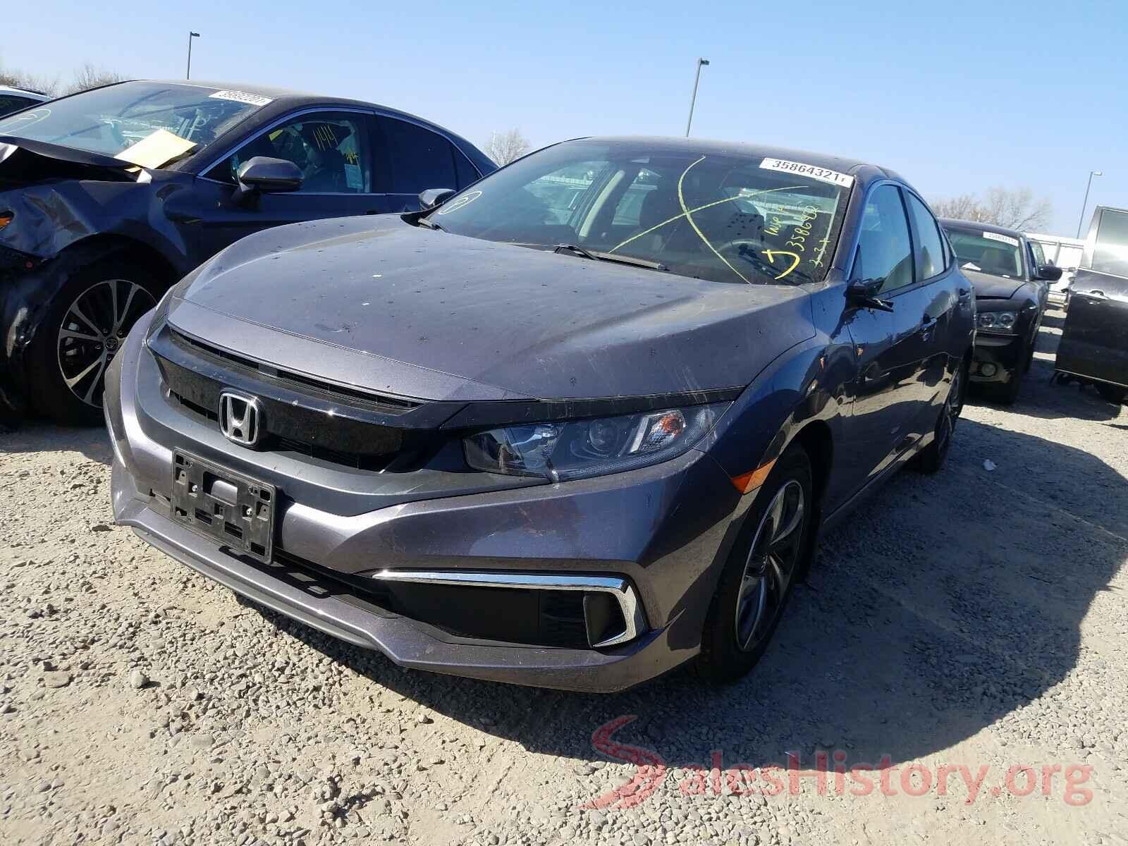 2HGFC2F62LH535258 2020 HONDA CIVIC