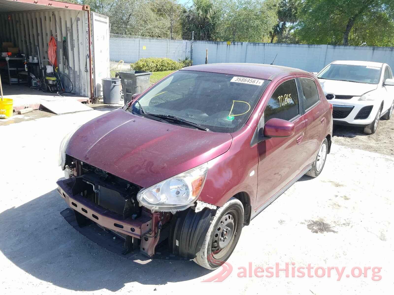 ML32A3HJ0HH001556 2017 MITSUBISHI MIRAGE