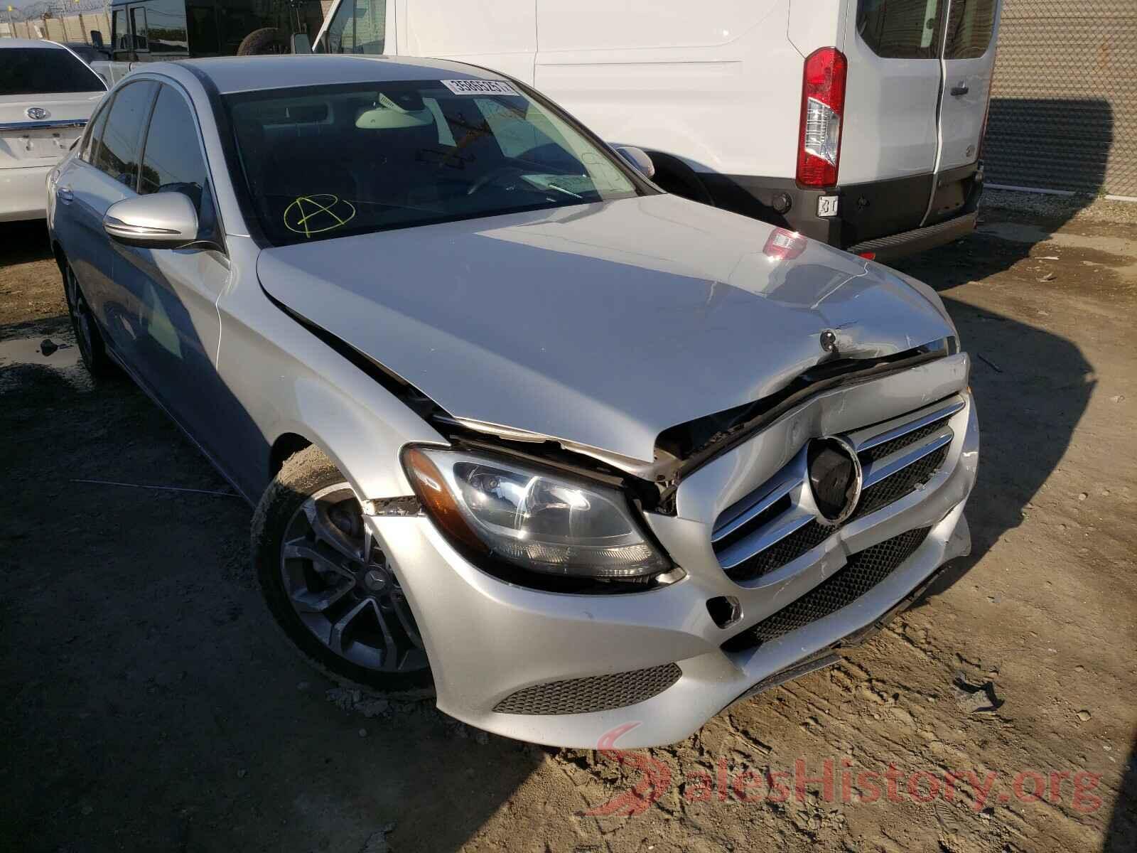 55SWF4JB4GU167553 2016 MERCEDES-BENZ C CLASS