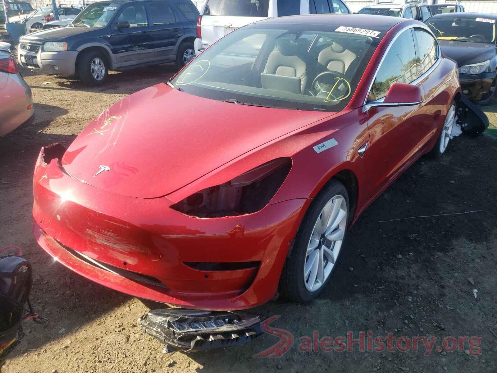 5YJ3E1EA6JF163566 2018 TESLA MODEL 3