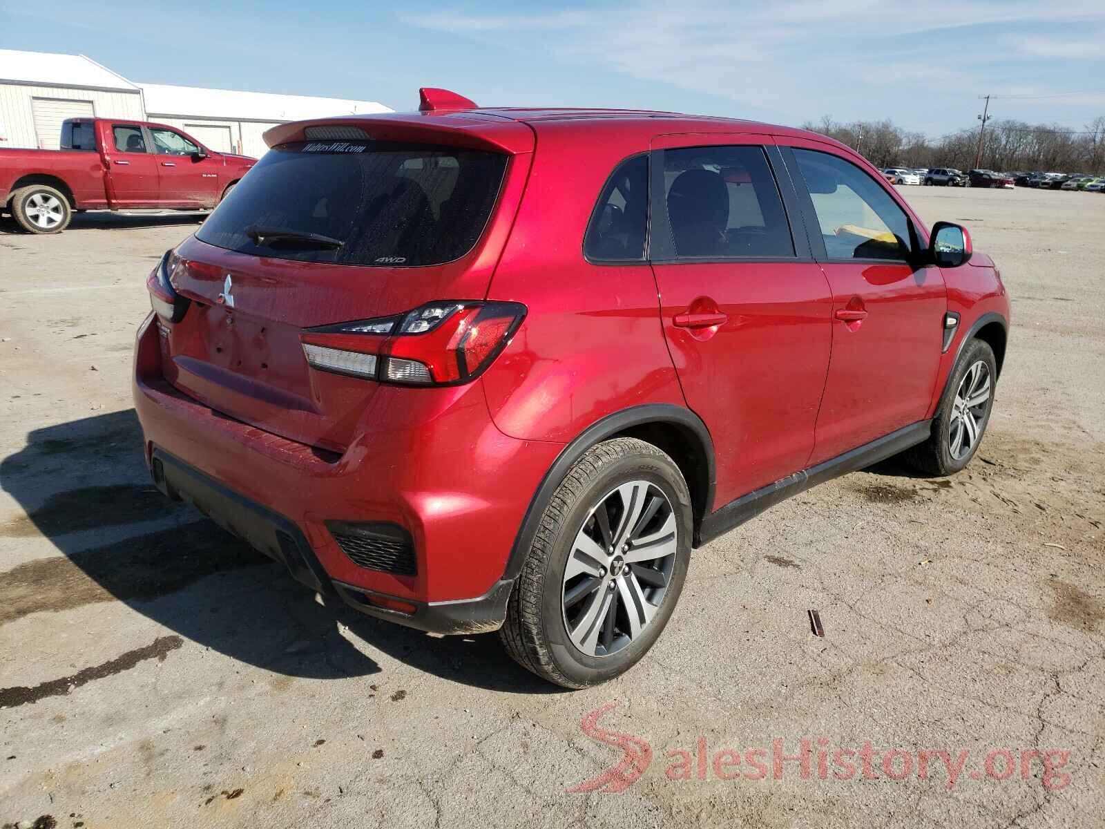 JA4AR3AU1LU002683 2020 MITSUBISHI OUTLANDER