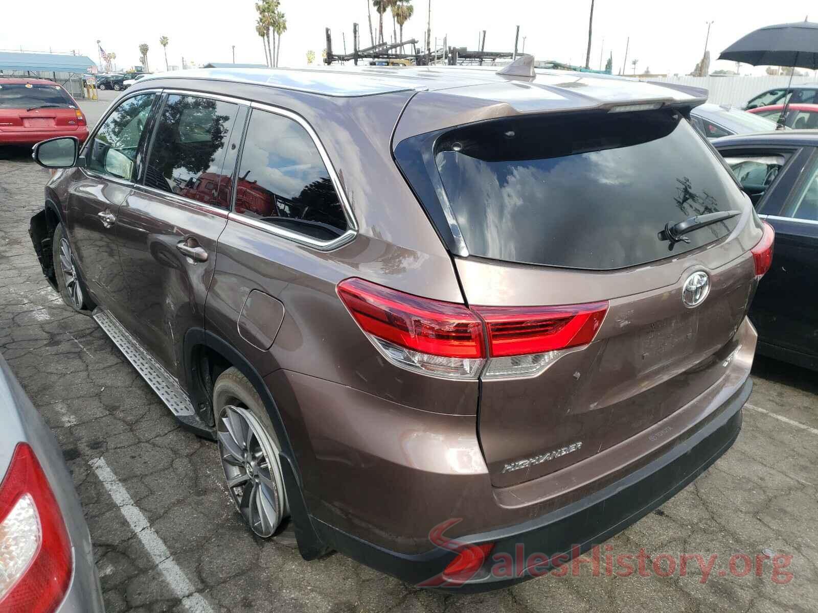 5TDJZRFH0JS848423 2018 TOYOTA HIGHLANDER