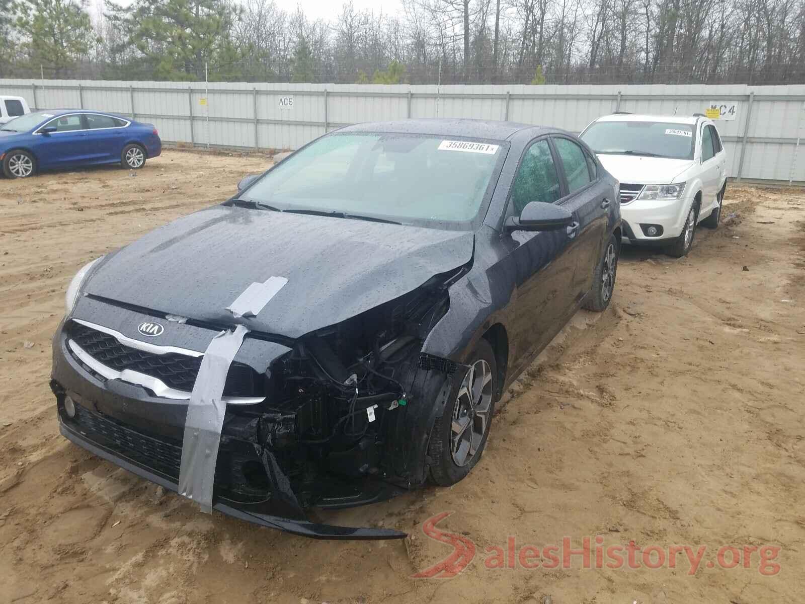 3KPF24AD9KE007441 2019 KIA FORTE