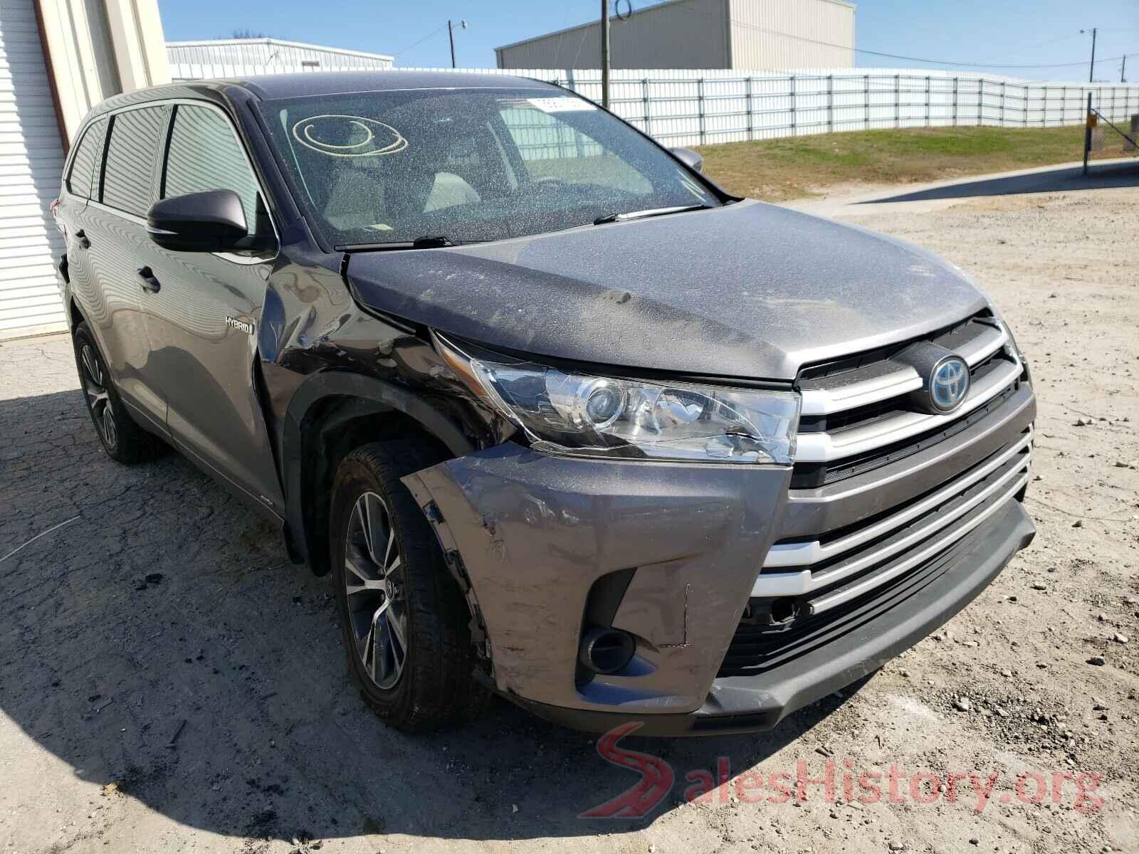 5TDBGRFH7HS022365 2017 TOYOTA HIGHLANDER