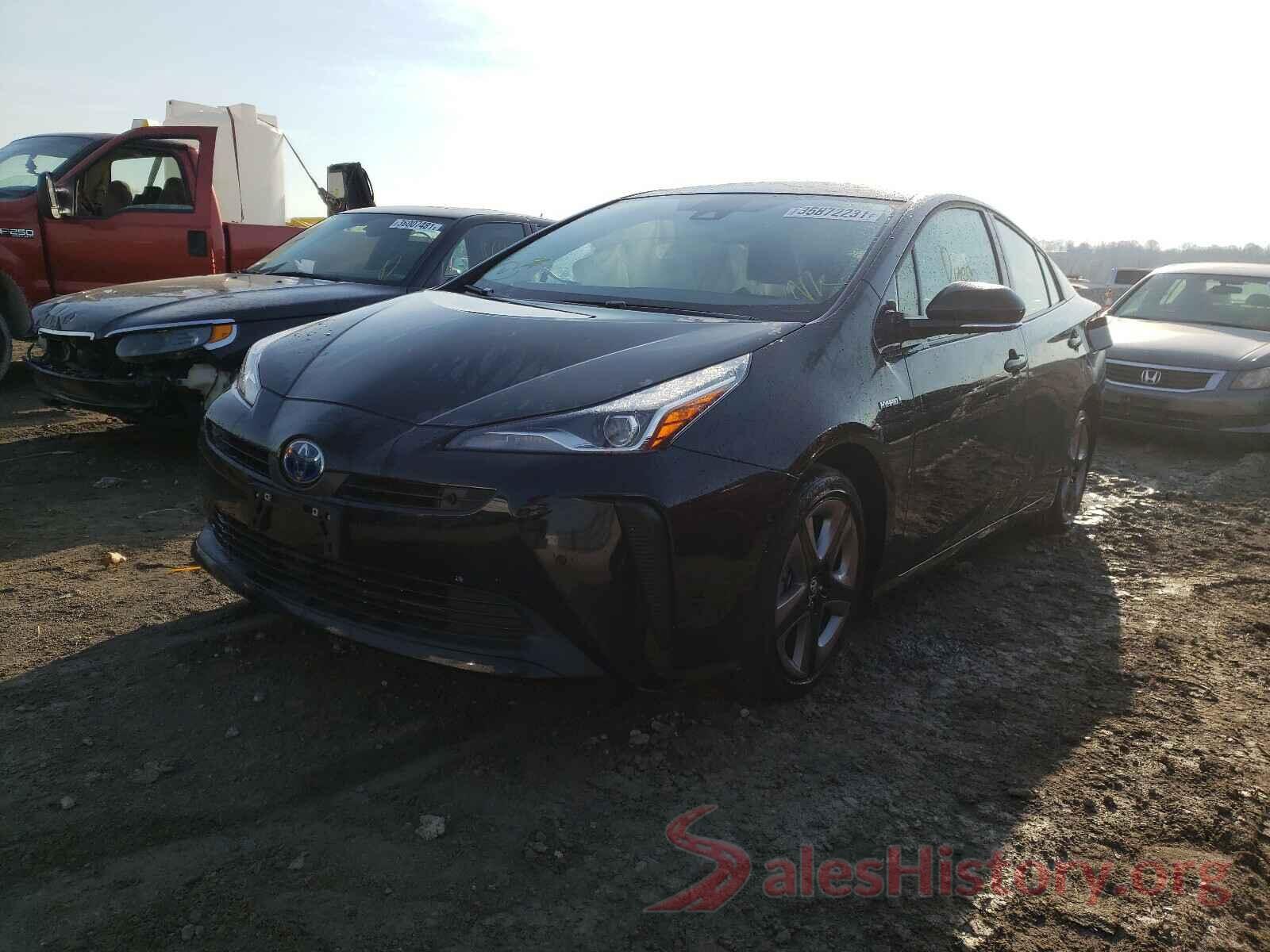 JTDKARFU3L3106563 2020 TOYOTA PRIUS