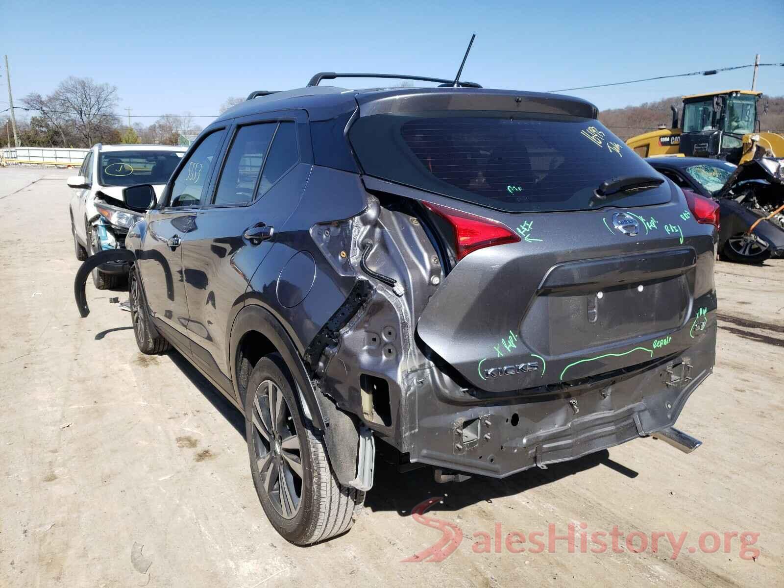 3N1CP5CU8KL492757 2019 NISSAN KICKS