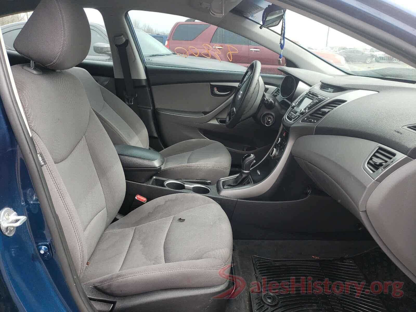 KMHDH4AE9GU598664 2016 HYUNDAI ELANTRA