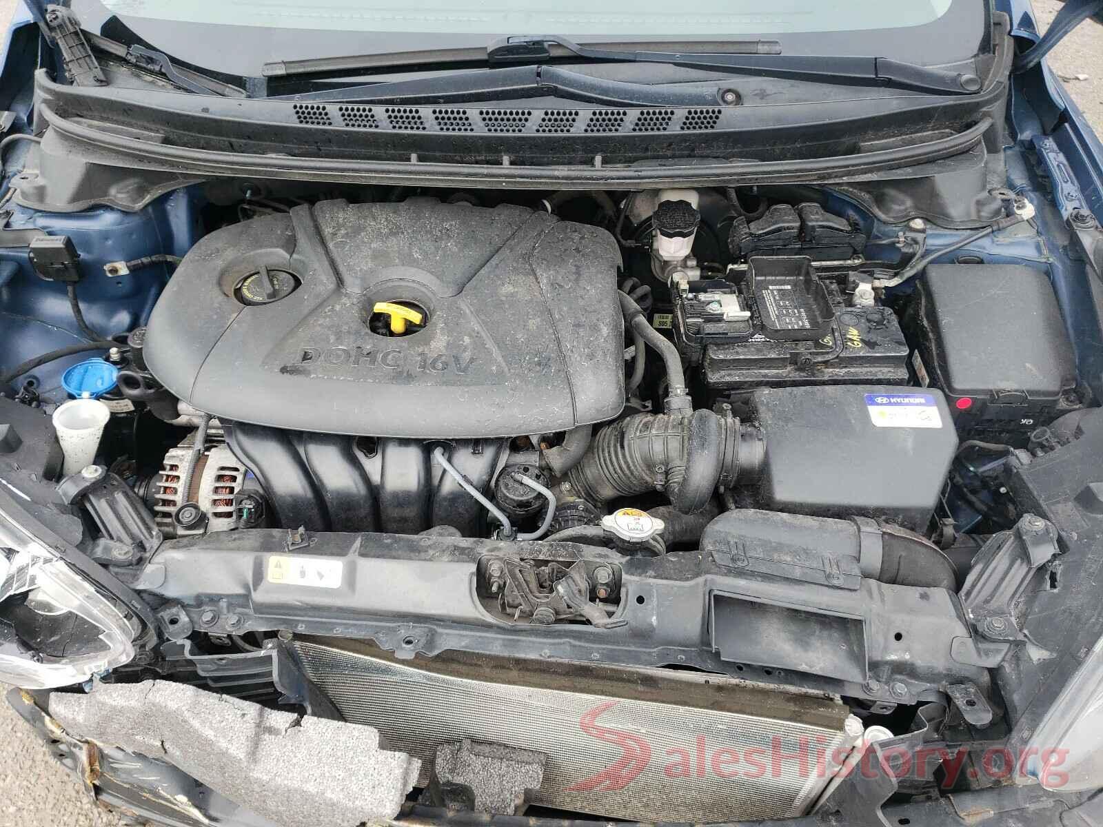 KMHDH4AE9GU598664 2016 HYUNDAI ELANTRA