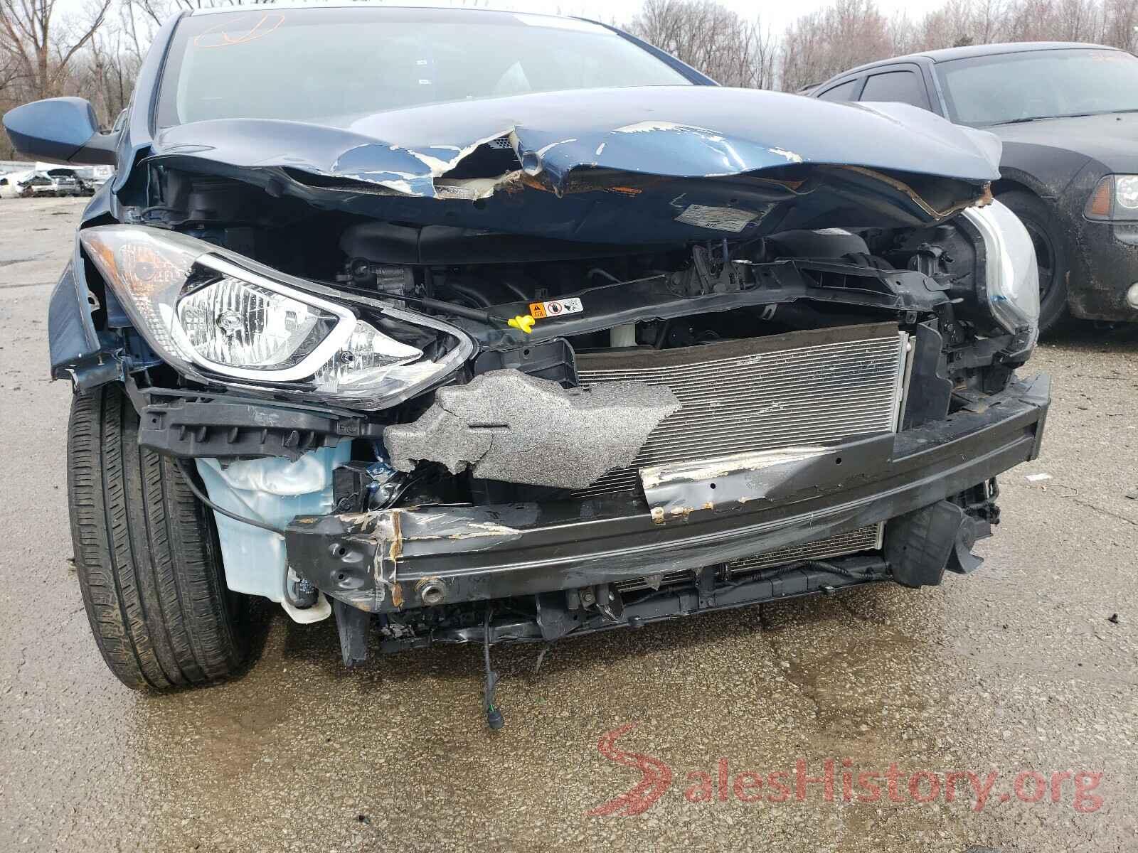 KMHDH4AE9GU598664 2016 HYUNDAI ELANTRA