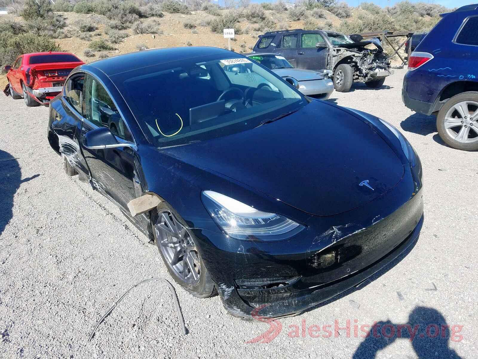 5YJ3E1EB3KF451698 2019 TESLA MODEL 3