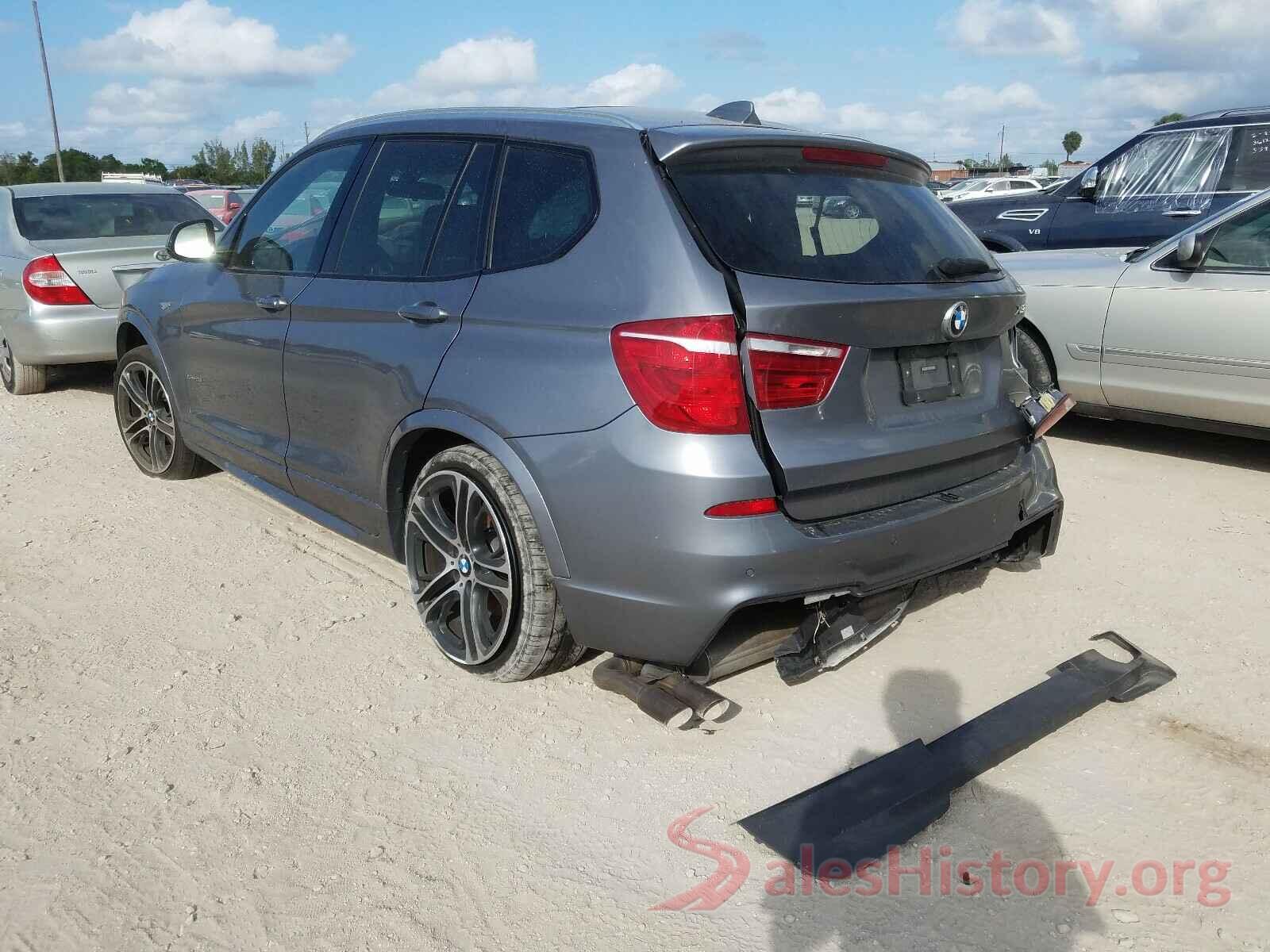 5UXWZ7C53H0V84940 2017 BMW X3