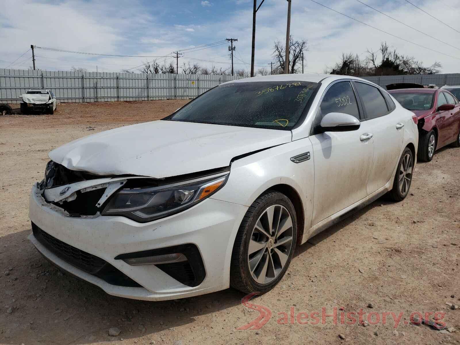 5XXGT4L32KG293520 2019 KIA OPTIMA