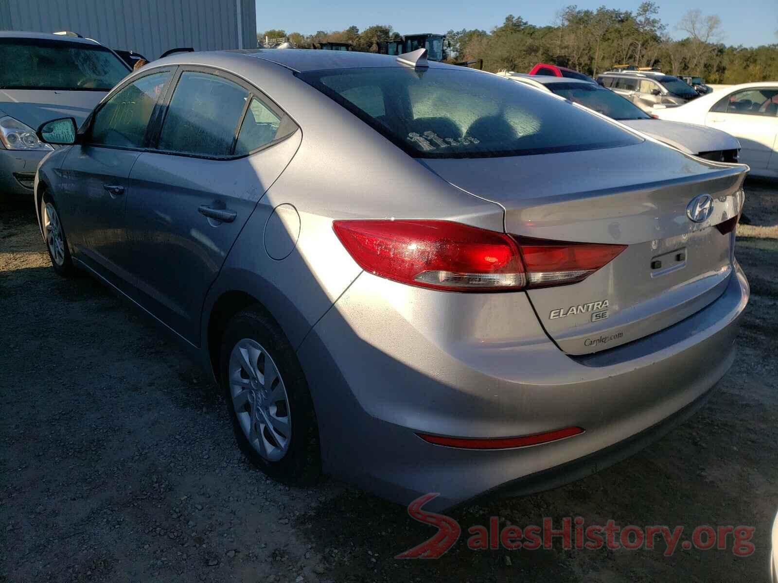 5NPD74LF9HH180761 2017 HYUNDAI ELANTRA