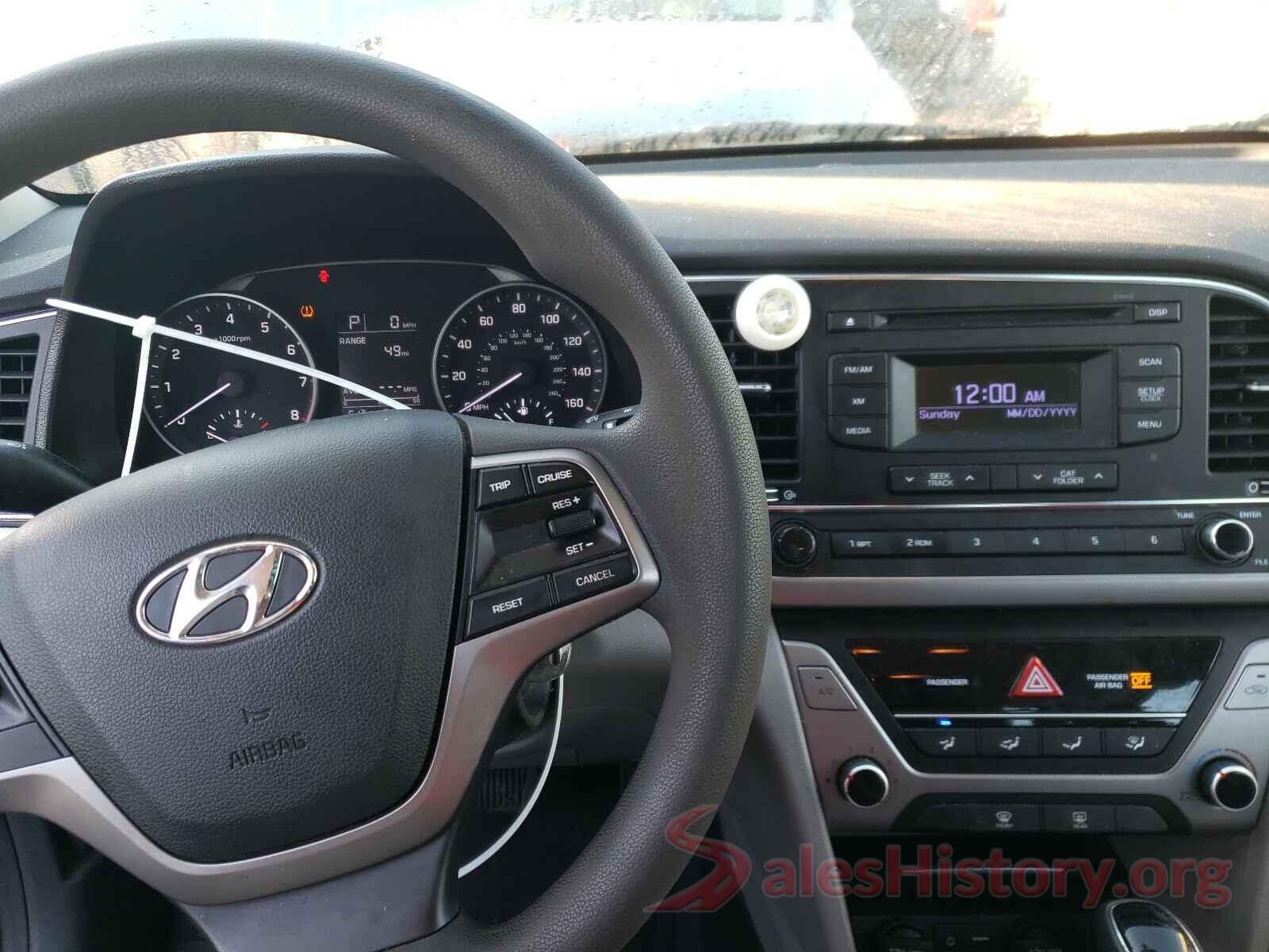 5NPD74LF9HH180761 2017 HYUNDAI ELANTRA