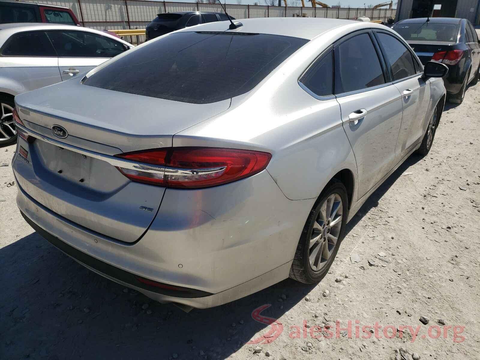 3FA6P0H74HR397186 2017 FORD FUSION