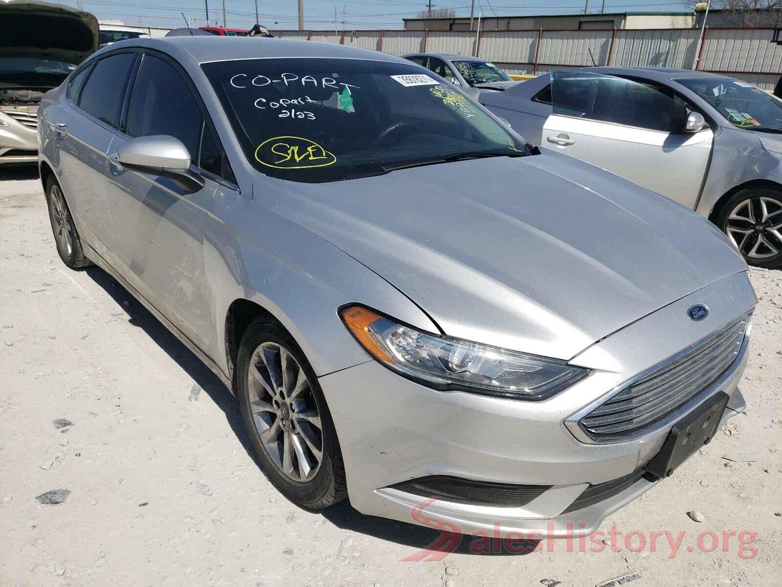 3FA6P0H74HR397186 2017 FORD FUSION