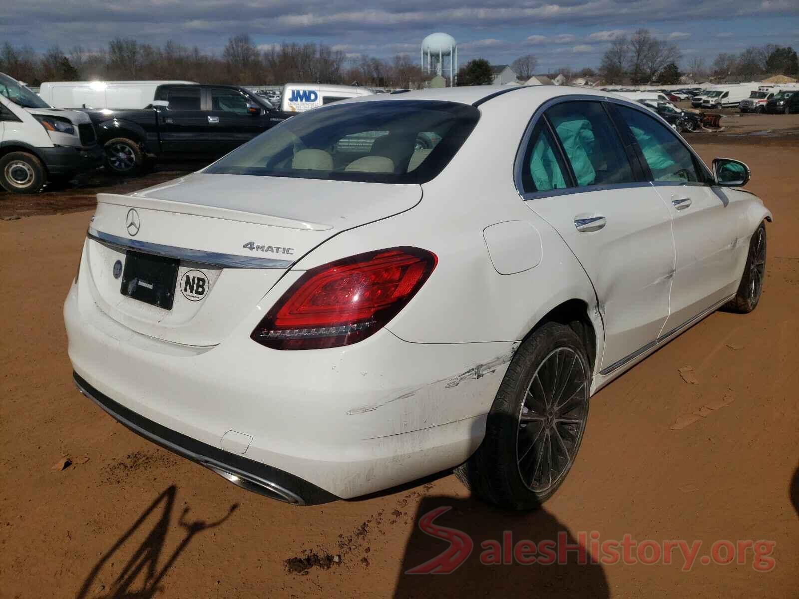 55SWF8EB2KU322319 2019 MERCEDES-BENZ C CLASS