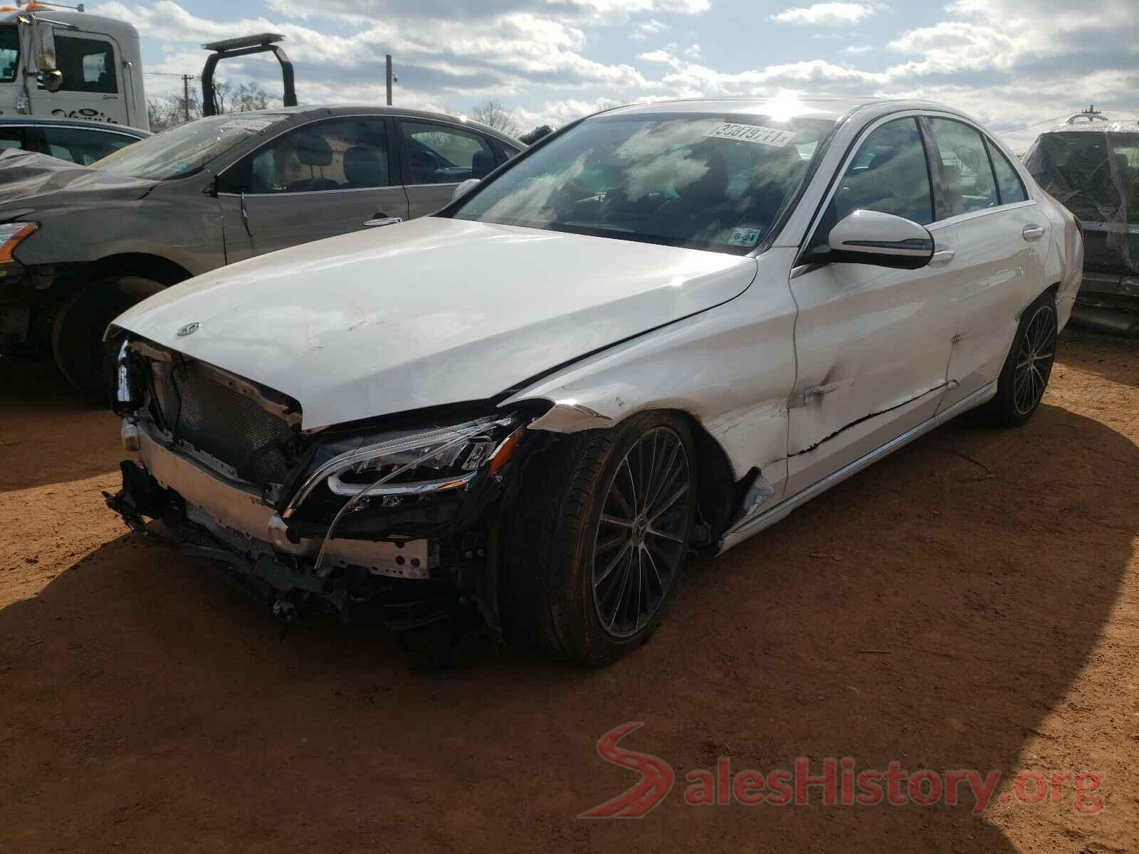 55SWF8EB2KU322319 2019 MERCEDES-BENZ C CLASS