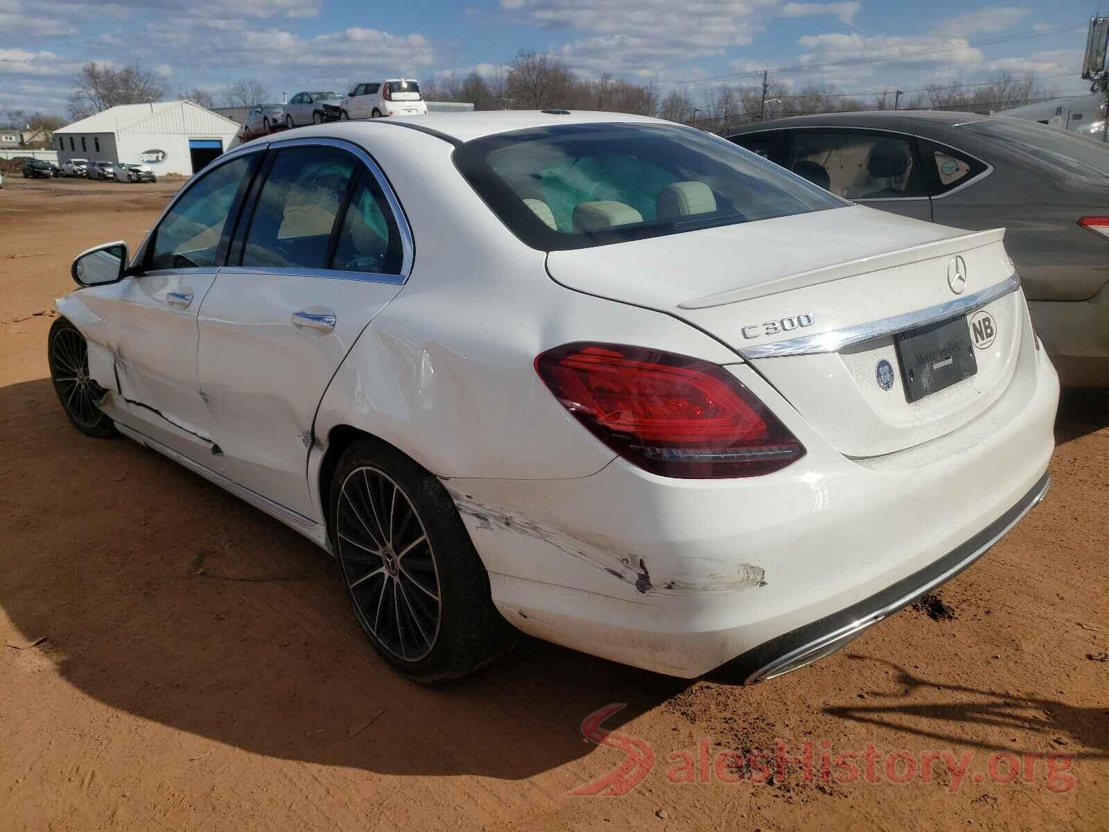 55SWF8EB2KU322319 2019 MERCEDES-BENZ C CLASS