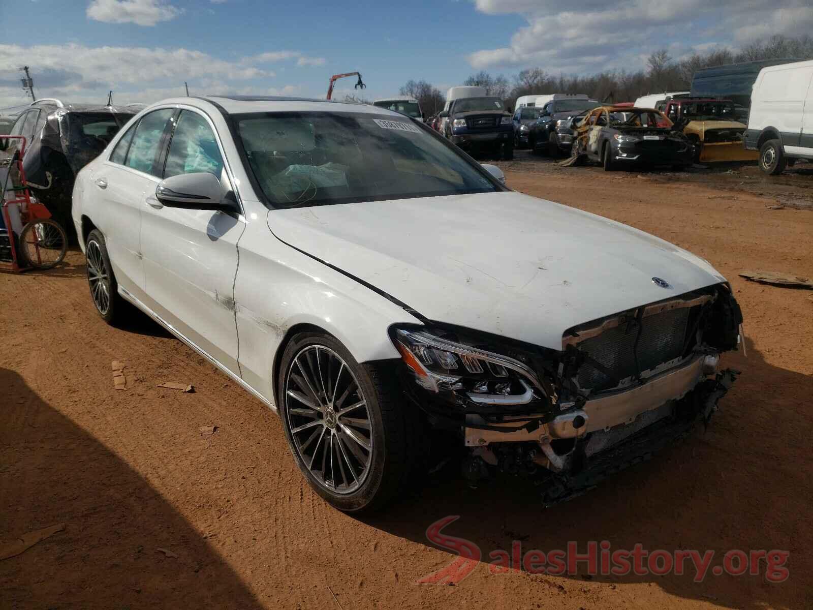 55SWF8EB2KU322319 2019 MERCEDES-BENZ C CLASS