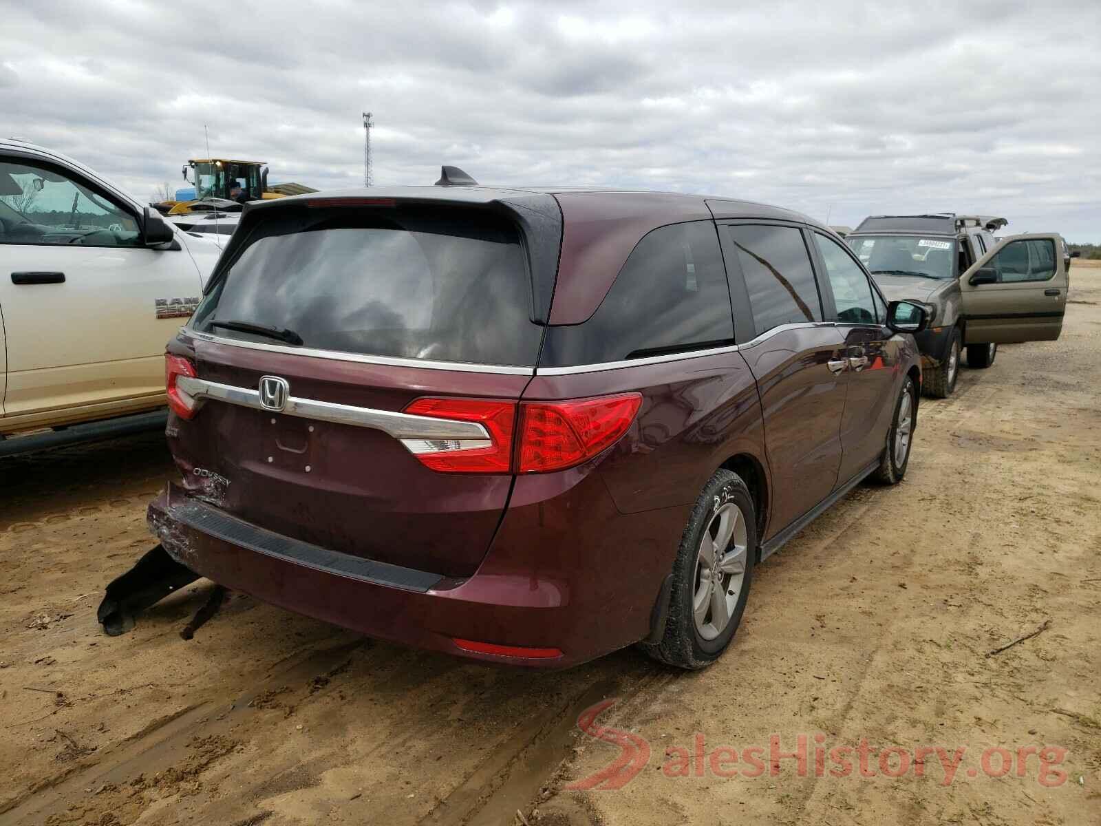 5FNRL6H59KB105982 2019 HONDA ODYSSEY