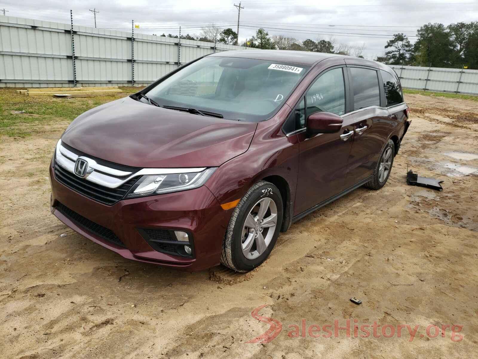 5FNRL6H59KB105982 2019 HONDA ODYSSEY