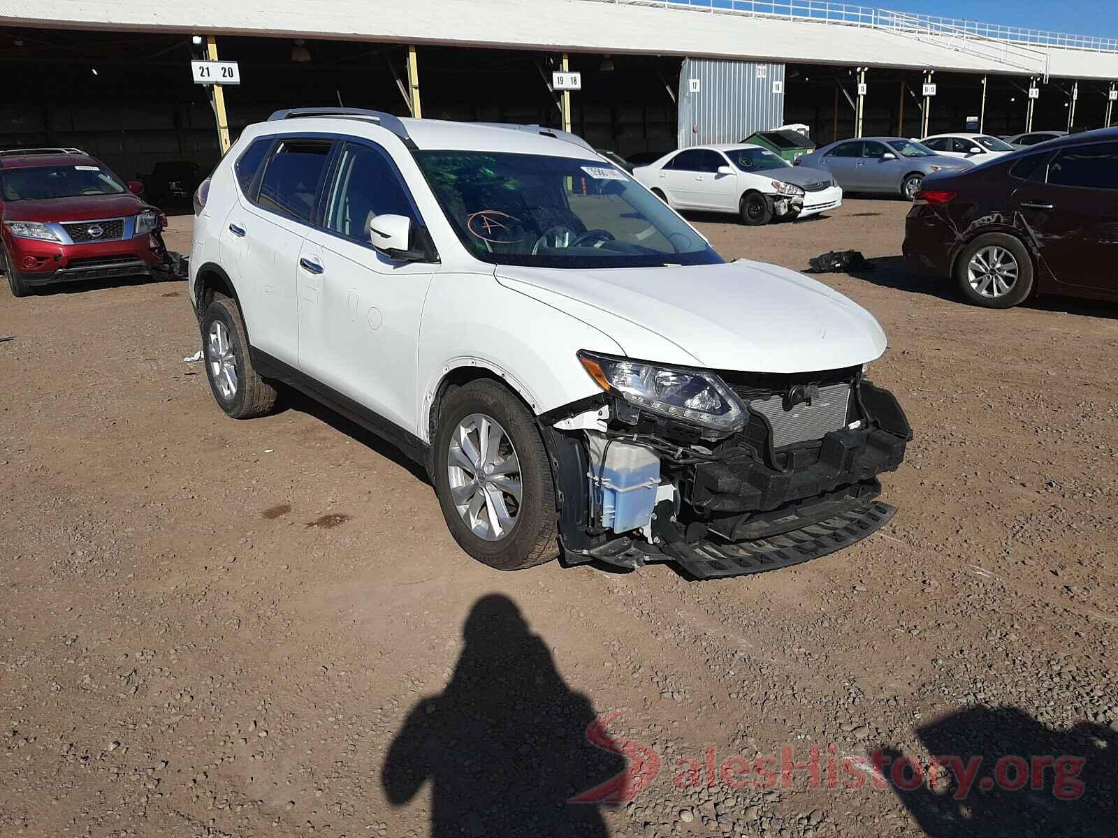 KNMAT2MV2GP734850 2016 NISSAN ROGUE