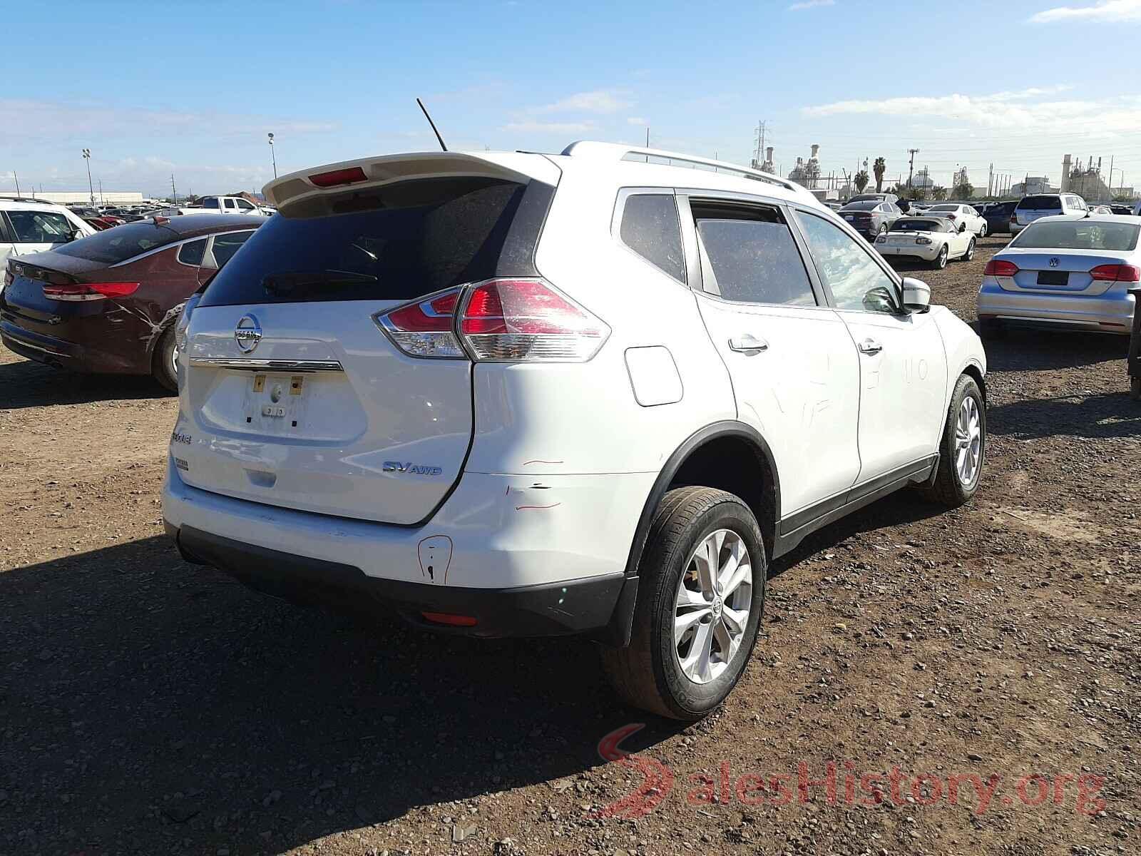 KNMAT2MV2GP734850 2016 NISSAN ROGUE