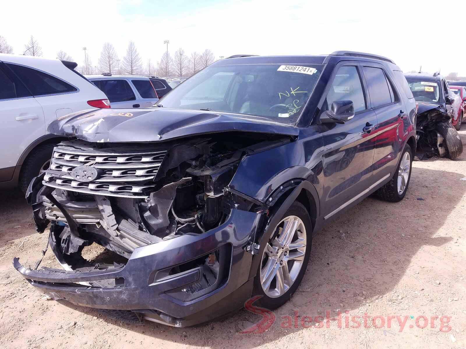 1FM5K8D85HGC52498 2017 FORD EXPLORER