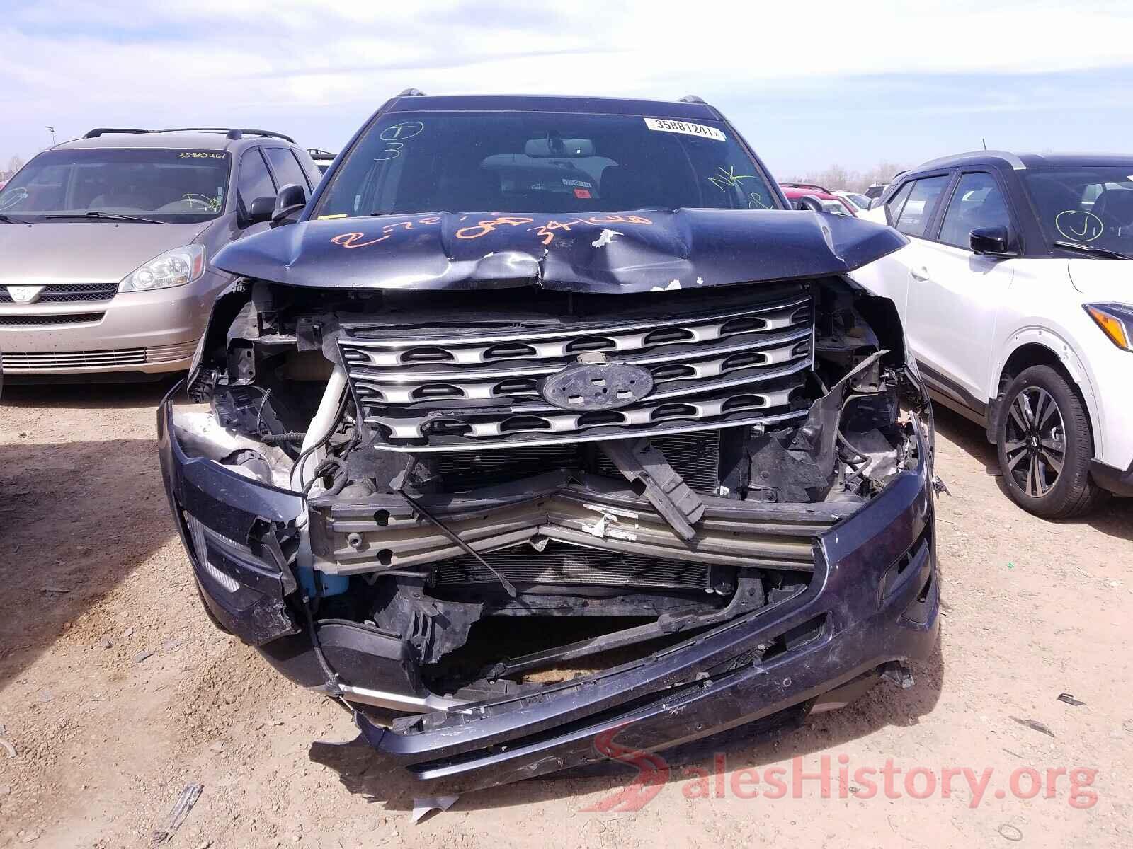 1FM5K8D85HGC52498 2017 FORD EXPLORER