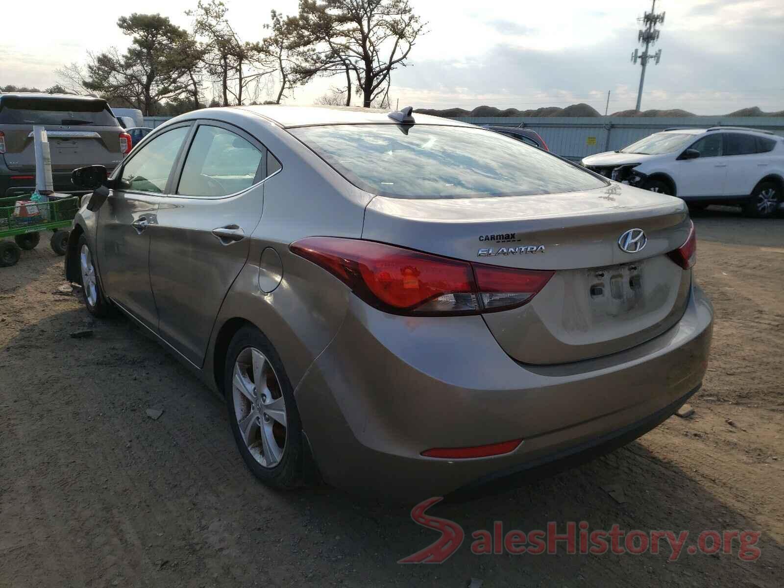 5NPDH4AE0GH794636 2016 HYUNDAI ELANTRA