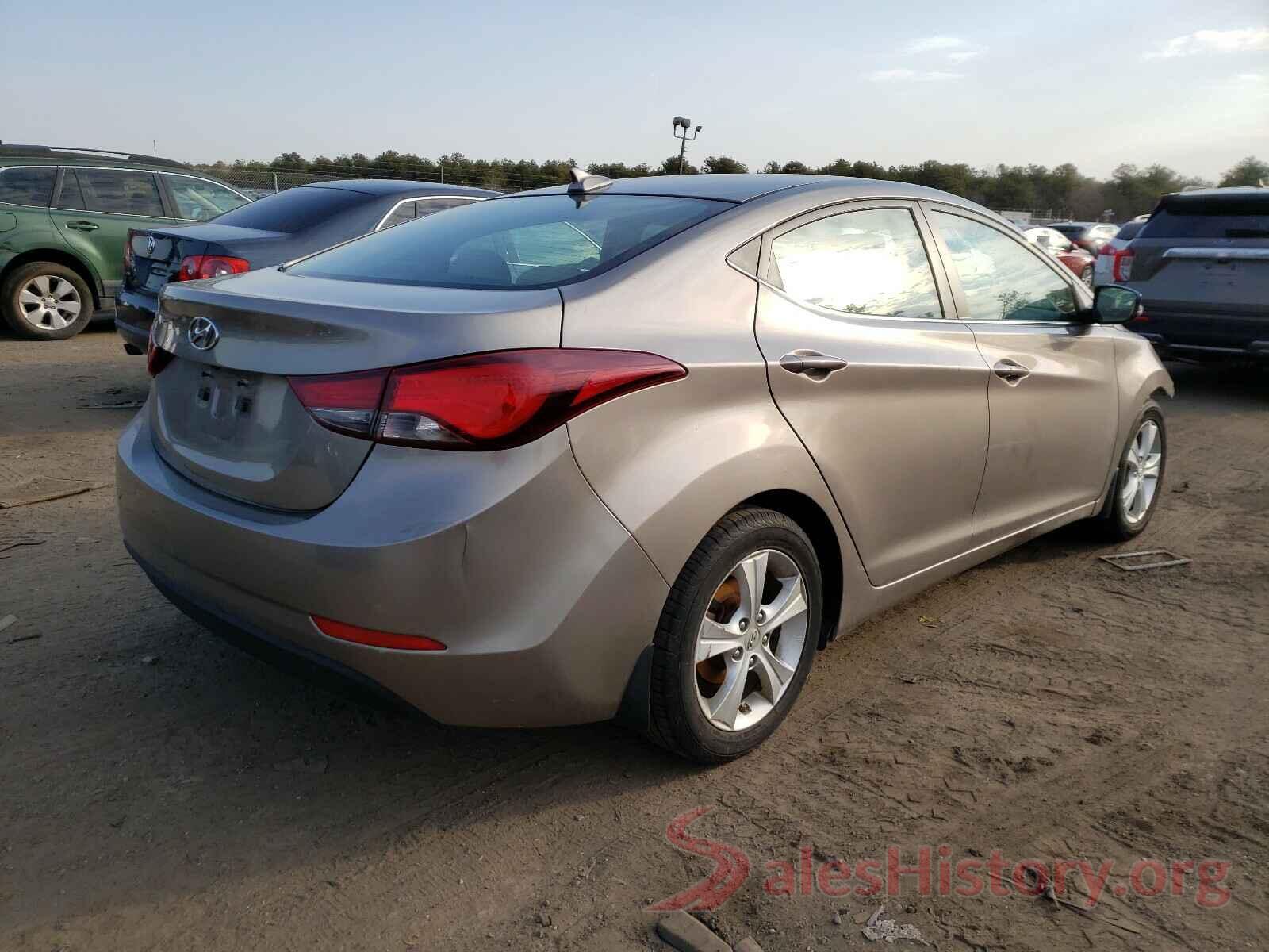 5NPDH4AE0GH794636 2016 HYUNDAI ELANTRA