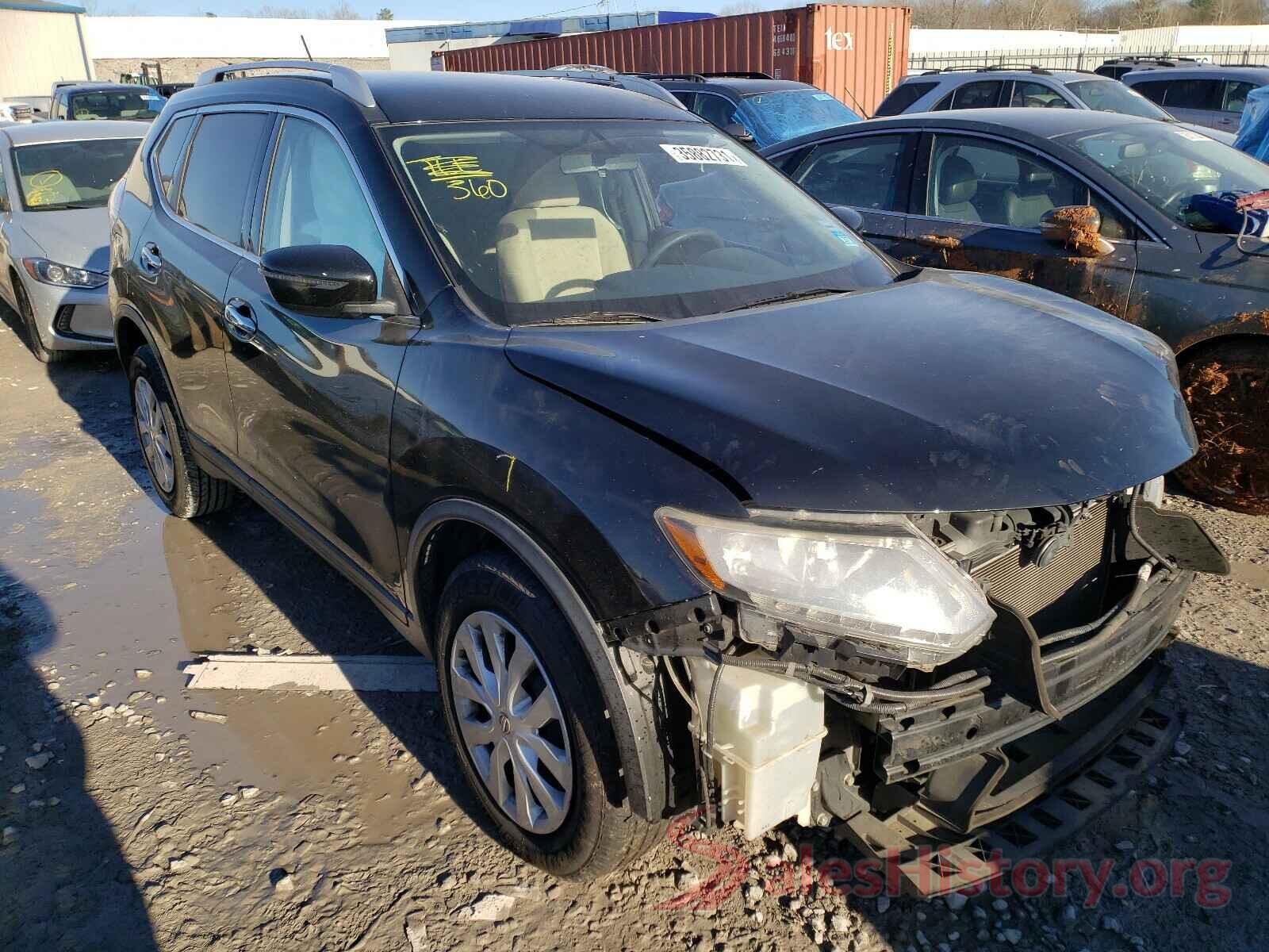 KNMAT2MT0GP606654 2016 NISSAN ROGUE