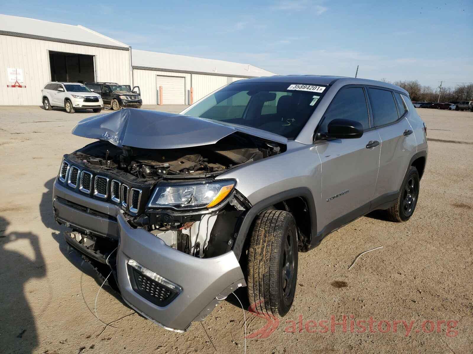 3C4NJDAB8JT163641 2018 JEEP COMPASS