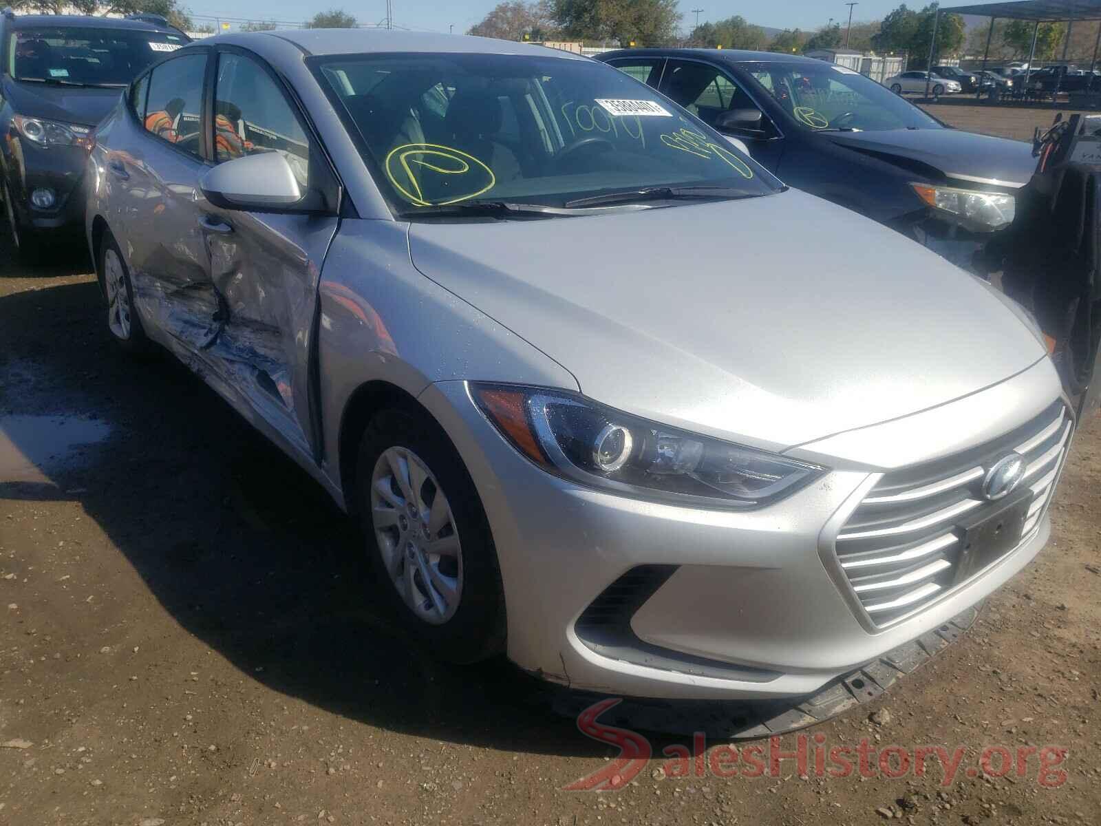 5NPD74LF3JH311138 2018 HYUNDAI ELANTRA