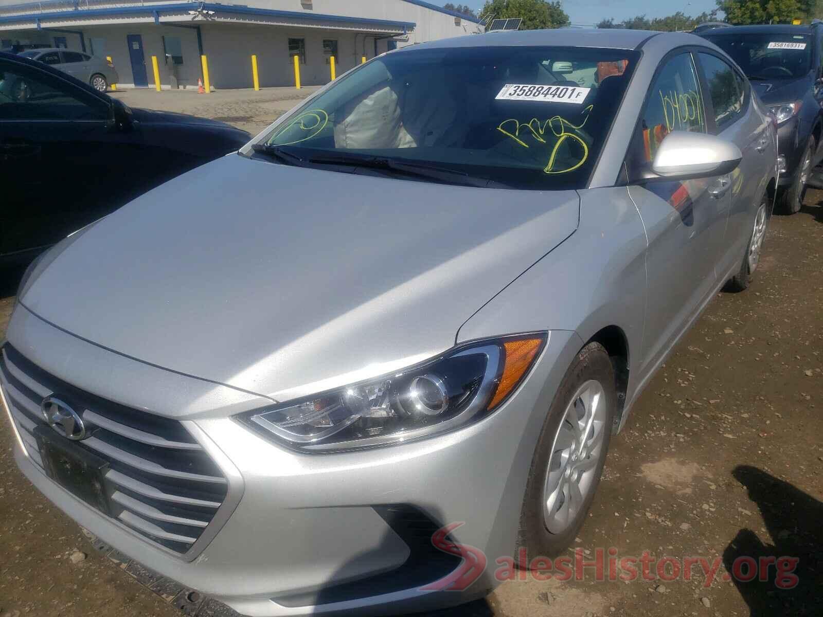 5NPD74LF3JH311138 2018 HYUNDAI ELANTRA