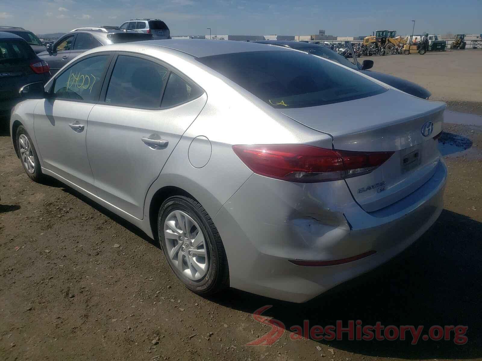 5NPD74LF3JH311138 2018 HYUNDAI ELANTRA