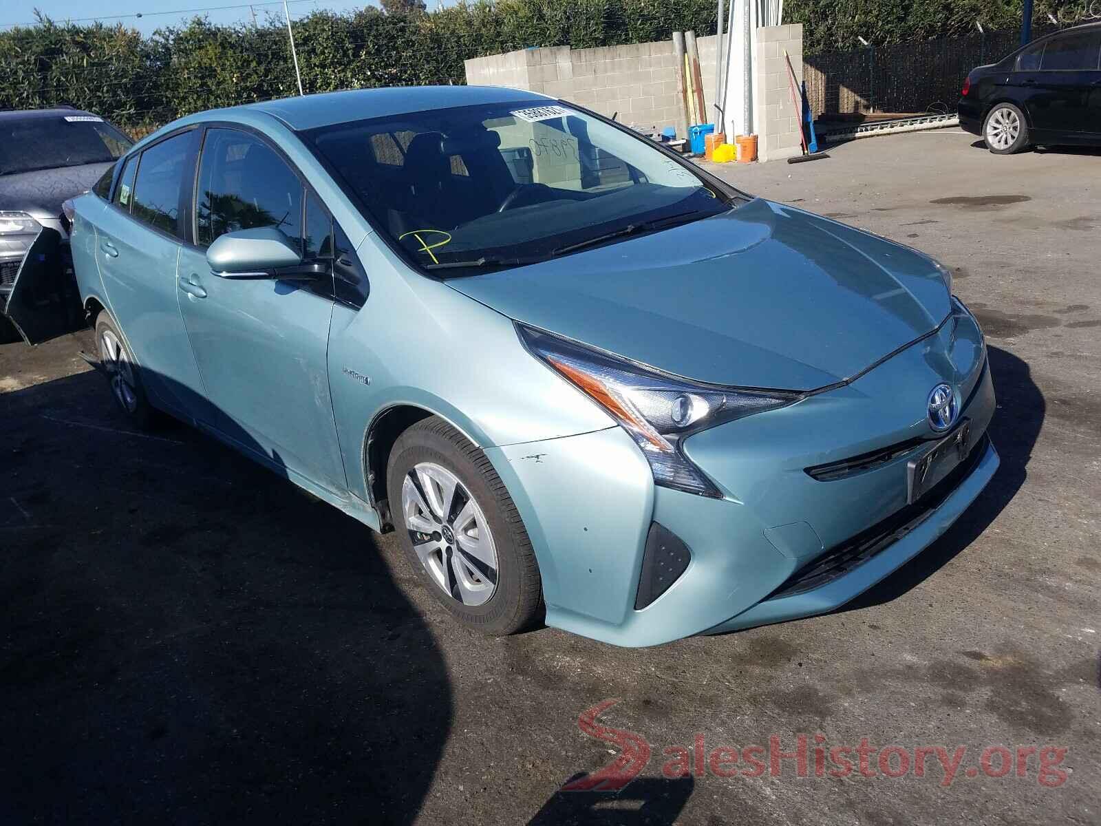 JTDKARFU1G3510788 2016 TOYOTA PRIUS