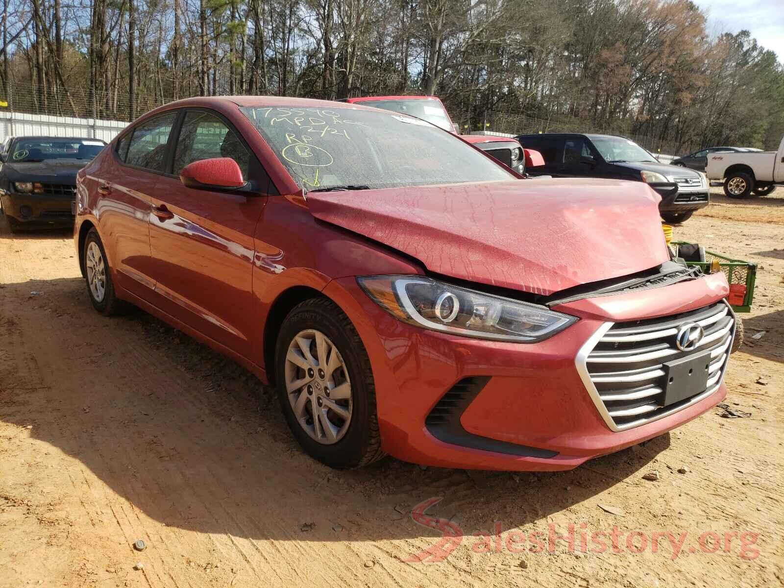 5NPD74LF5HH175590 2017 HYUNDAI ELANTRA