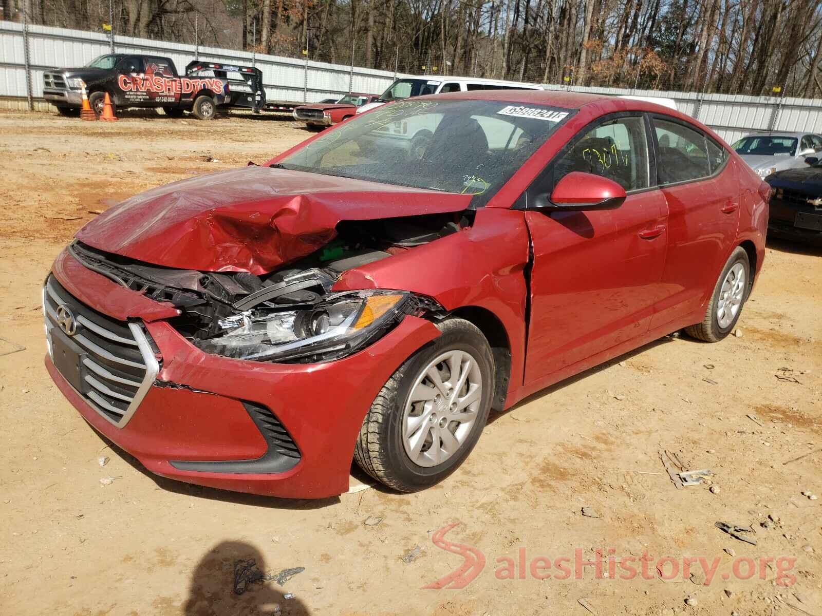 5NPD74LF5HH175590 2017 HYUNDAI ELANTRA