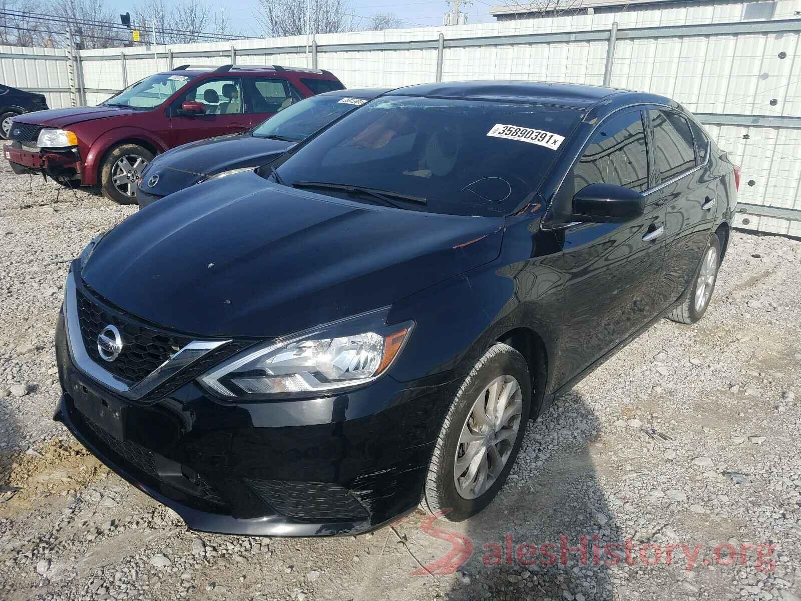 3N1AB7AP0KL605857 2019 NISSAN SENTRA