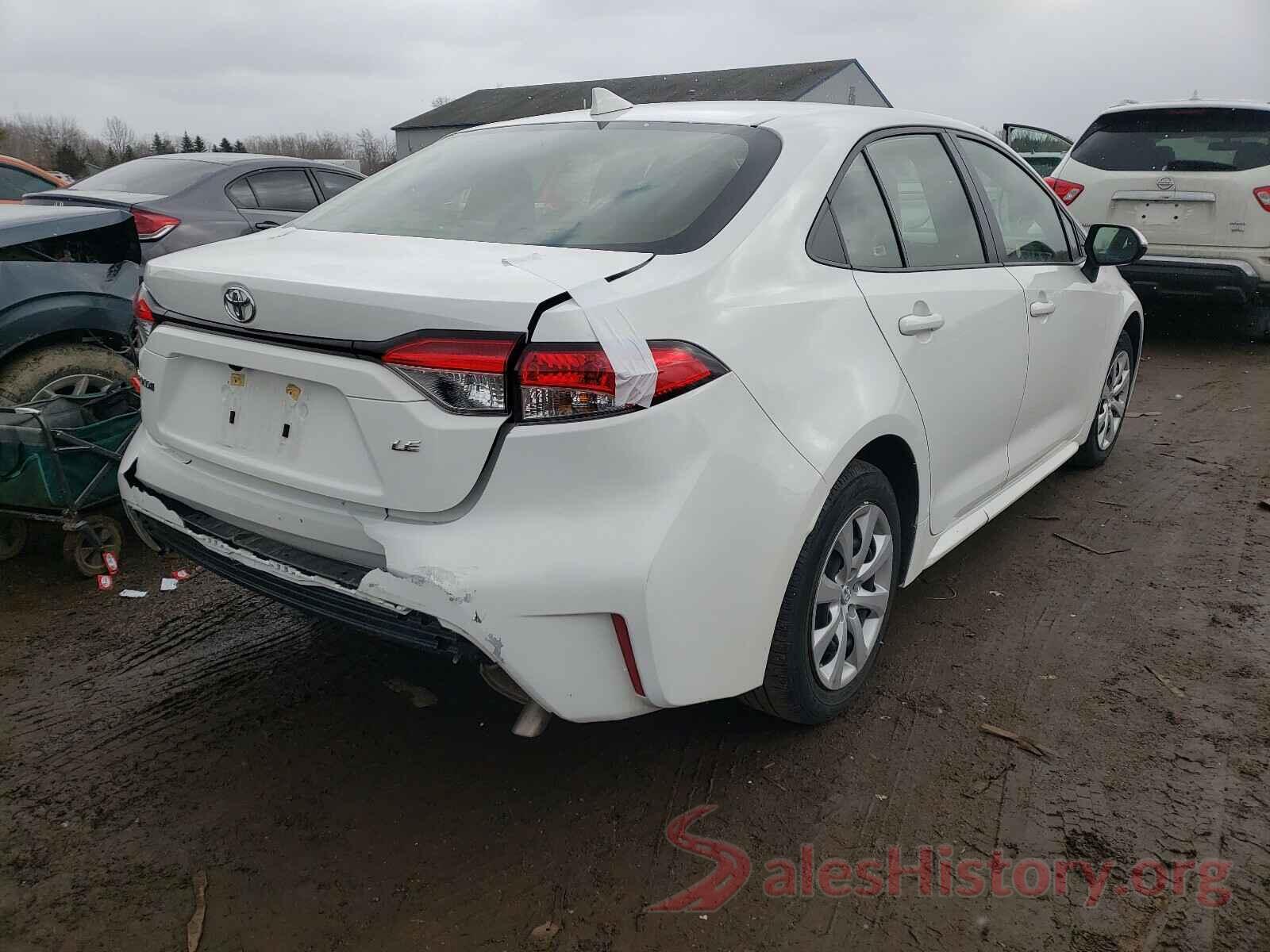 JTDEPRAE7LJ036170 2020 TOYOTA COROLLA