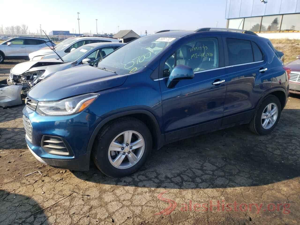 3GNCJLSB4KL300700 2019 CHEVROLET TRAX